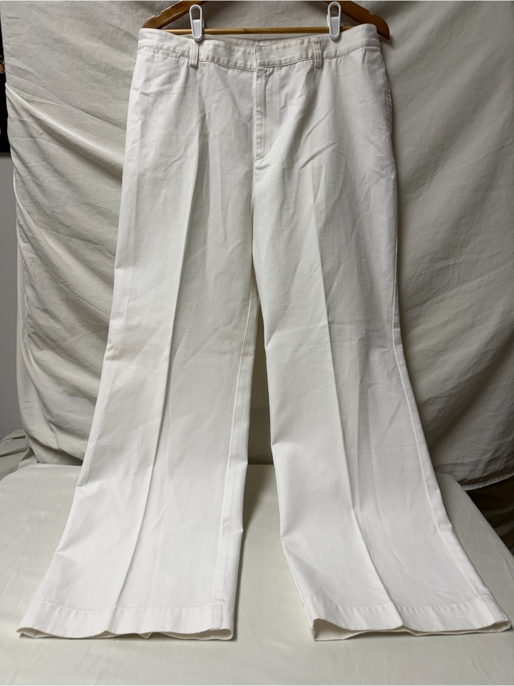 Lauren by Ralph Lauren Women’s Size 14 Classic Chino Pants White Good Condition